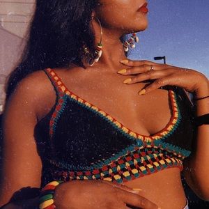 Crochet crop top